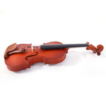 ZUN GV101 1/2 Acoustic Matt Violin Case Bow Rosin Strings Shoulder Rest 75998272