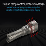 ZUN WUBEN-T105 charging LED flashlight, CREE XPL-V5 LED, DTP Coopper board, for better radiator, 73329107