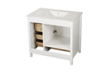 ZUN Vanity Sink Combo featuring a Marble Countertop, Bathroom Sink Cabinet, and Home Decor Bathroom W1573121480