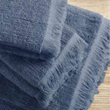 ZUN Cotton Dobby Slub 6 Piece Towel Set B03596680