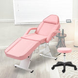 ZUN Massage Salon Tattoo Chair with Two Trays Esthetician Bed with Hydraulic Stool,Multi-Purpose W1422115788