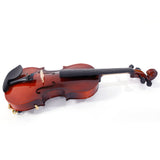 ZUN GV100 3/4 Acoustic Violin Case Bow Rosin Strings Tuner Shoulder Rest 68029485