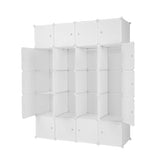 ZUN 20 Cube Organizer Stackable Plastic Cube Storage Shelves Design Multifunctional Modular Closet 09173751
