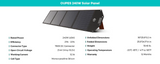 ZUN OUPES 2400W Portable Power Station+240W Solar Panel for Camping Emergency 48114799