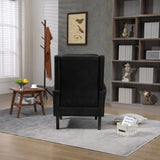 ZUN COOLMORE Wood Frame Armchair, Modern Accent Chair Lounge Chair for Living Room W395109979