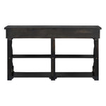 ZUN TREXM Retro Console Table/Sideboard with Ample Storage, Open Shelves and Drawers for Entrance, WF310953AAB