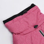 ZUN New Style Dog Winter Jacket with Waterproof Warm Polyester Filling Fabric-（pink ,size 2XL）） 21163141