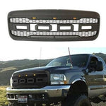 ZUN Front Grill For 1999 2000 2001 2002 2003 2004 Ford f250 f350 f450 Super Duty Raptor Style Grill With W2165128492