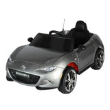 ZUN Licensed MAZDA MX-5 RF,12V Kids ride on car 2.4G W/Parents Remote Control,electric car for W1396104243