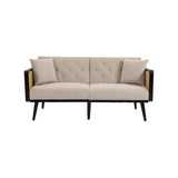 ZUN COOLMORE Velvet Sofa , Accent sofa .loveseat sofa with metal feet W395109192