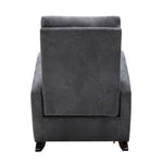 ZUN Baby Room High Rocking Chair Nursery Chair , Comfortable Rocker Fabric Padded Seat ,Modern High WF301229AAE