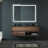 ZUN 32x24 inch Bathroom Led Classy Vanity Mirror with High Lumen,Dimmable Touch,Wall Switch Control, W1992121004
