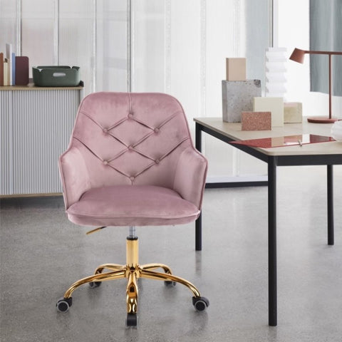 ZUN COOLMORE Velvet Swivel Shell Chair for Living Room ,Office chair , Modern Leisure Arm Chair brush W39537648
