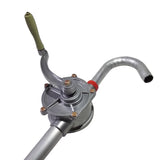 ZUN Self-priming Dispenser Fuel Hand Pump Hand Crank Aluminum Alloy Rotary Gas Oil 04481366