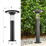 ZUN Solar Lawn Light With Dimmable LED W1340103858