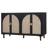 ZUN 4 Door Cabinet, Suitable for Bedroom, Living Room, Study W688134376