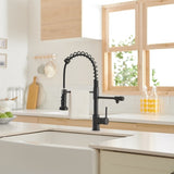 ZUN Purifier Kitchen Faucet Drinking Water Faucet, Pull Down Water Filter Kitchen Sink Faucets W1932P148119