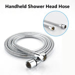 ZUN Shower System with Tub Spout Rain Shower Tub Set, High Pressure Dual 2 in 1 Shower Combo Faucet with W121946399