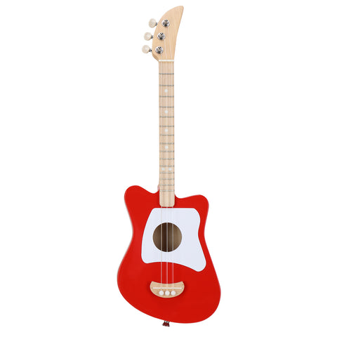 ZUN Mini 3 String Basswood Acoustic Guitar Red 39311639