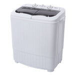 ZUN XPB35-ZK35 14.3lbs Semi-automatic Gray Cover Washing Machine 85440975