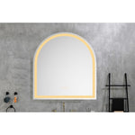 ZUN 32*34 LED Lighted Bathroom Wall Mounted Mirror with High Lumen+Anti-Fog Separately Control+Dimmer W928P151689