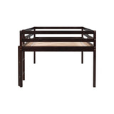 ZUN Full Loft Bed,Espresso W50446293