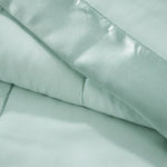 ZUN Lightweight Down Alternative Blanket with Satin Trim B03598493