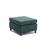 ZUN Single Movable Ottoman for Modular Sectional Sofa Couch Without Storage Function, Ottoman Cushion W1439118809