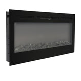 ZUN 120.00V 1500.00W 40in Sheet Metal Glass Embedded/Wall-Mounted/Temperature-Adjustable/Timing/With 41746640