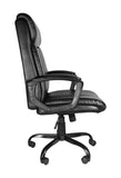 ZUN Office Desk Chair with High Quality PU Leather, Adjustable Height/Tilt, 360-Degree Swivel, 300LBS , W141167324