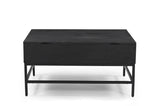 ZUN T1105-05 Black Lift Top Coffee Table B009140753