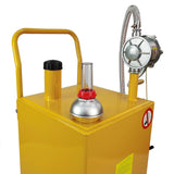 ZUN 30 Gallon Gas Caddy Tank Storage Drum Gasoline Diesel Fuel Transfer Bright Yellow JGC30 RAL1003 00681370