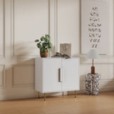 ZUN Sideboard Buffet Cabinet with Storage Modern Storage Cabinets with 2 Doors with Handle for Living W1778104712