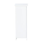 ZUN Floor Cabinet, Wooden Side Storage Organizer, 4 Drawers Free-Standing Cabinet for W1314130125