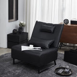 ZUN Accent chair TV Chair Living room Chair ,Lazy Recliner Comfortable Fabric Leisure Sofa,Modern High W24441986