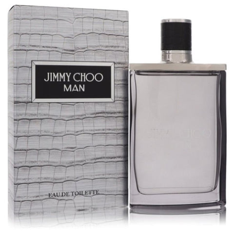 Jimmy Choo Man by Jimmy Choo Eau De Toilette Spray 3.3 oz for Men FX-515646
