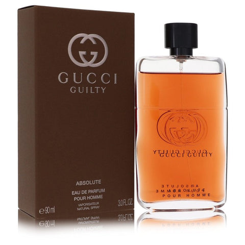 Gucci Guilty Absolute by Gucci Eau De Parfum Spray 3 oz for Men FX-537519
