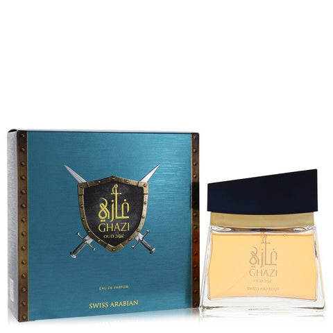 Swiss Arabian Ghazi Oud by Swiss Arabian Eau De Parfum Spray 3.4 oz for Men FX-548641