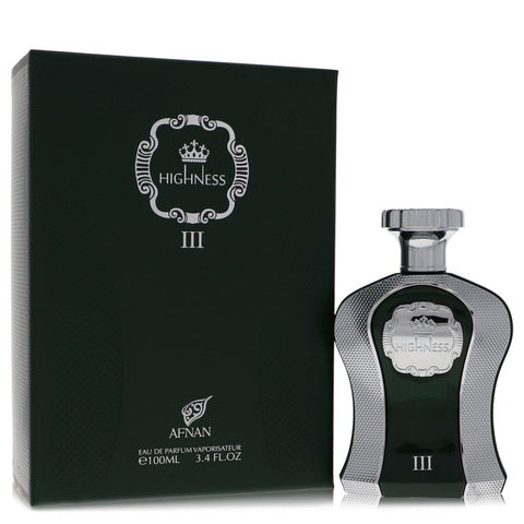 His Highness Green by Afnan Eau De Parfum Spray 3.4 oz for Men FX-546977