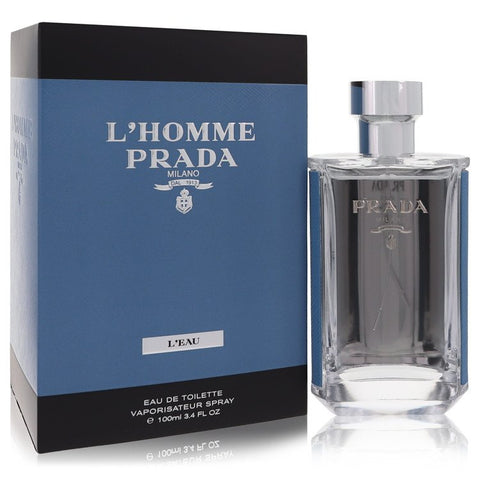 Prada L'Homme L'eau by Prada Eau De Toilette Spray 3.4 oz for Men FX-542012