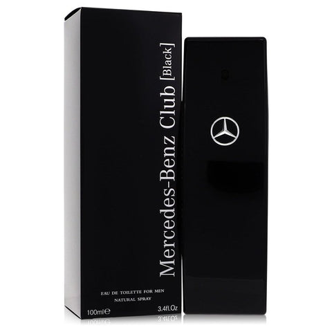 Mercedes Benz Club Black by Mercedes Benz Eau De Toilette Spray 3.4 oz for Men FX-541675
