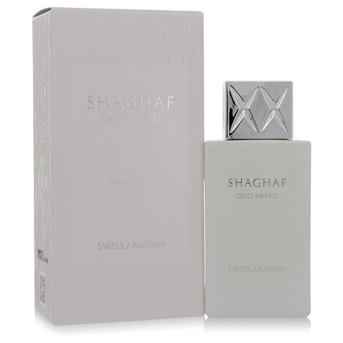 Shaghaf Oud Abyad by Swiss Arabian Eau De Parfum Spray 2.5 oz for Men FX-548633