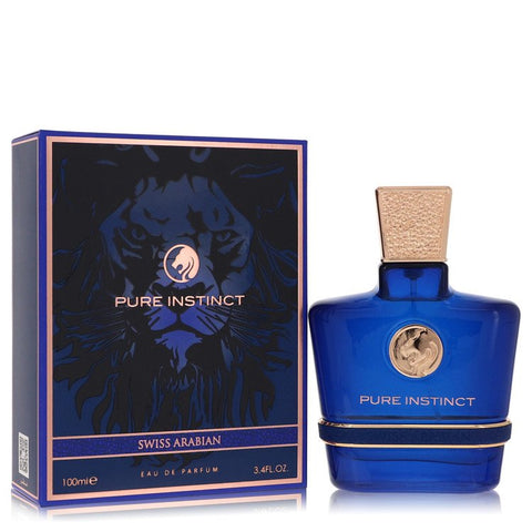 Swiss Arabian Pure Instinct by Swiss Arabian Eau De Parfum Spray 3.4 oz for Men FX-546331