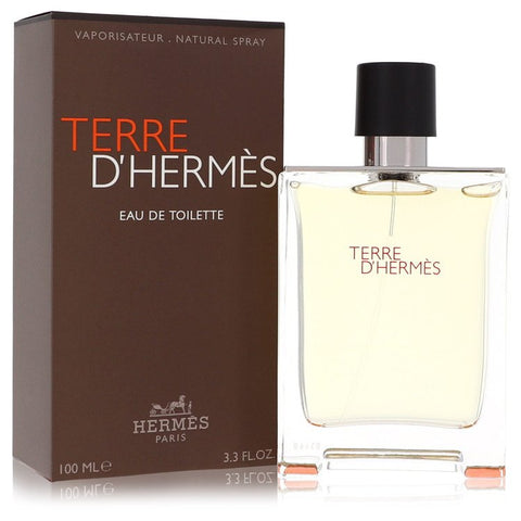 Terre D'Hermes by Hermes Eau De Toilette Spray 3.4 oz for Men FX-425072