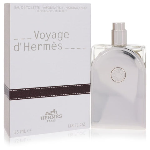 Voyage D'Hermes by Hermes Eau De Toilette Spray Refillable 1.18 oz for Men FX-466902
